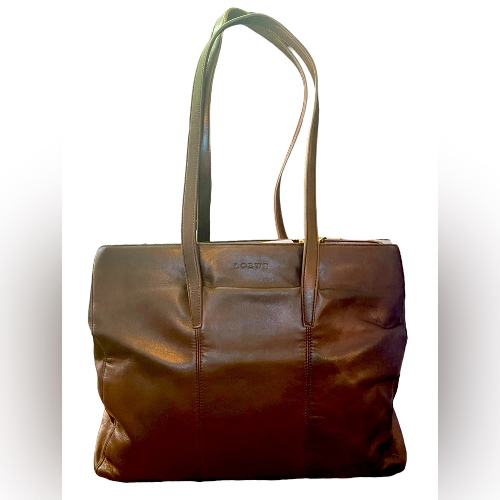 Loewe Lambskin Leather Tote